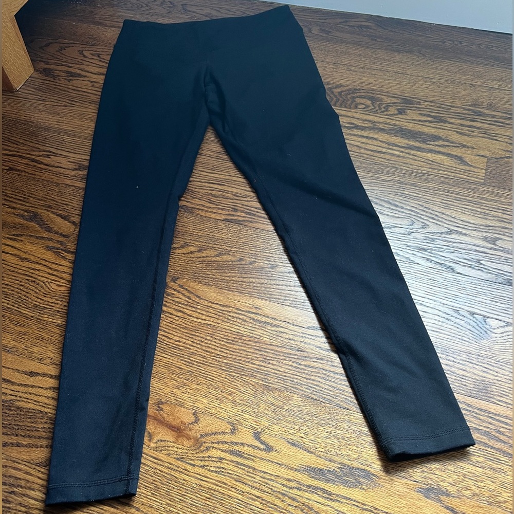 Zella black leggings, size small